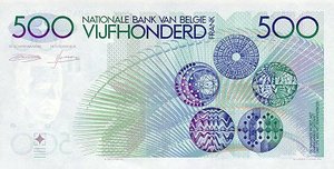 Belgium, 500 Franc, P143a