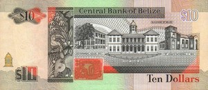 Belize, 10 Dollar, P54b