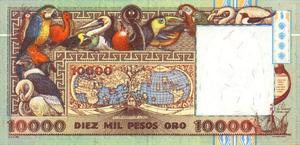 Colombia, 10,000 Peso Oro, P437a