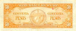 Cuba, 50 Peso, P81a
