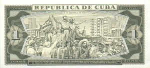 Cuba, 1 Peso, P102c