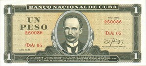 Cuba, 1 Peso, P102c