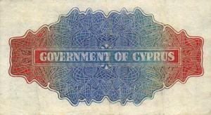 Cyprus, 1 Shilling, P20v7