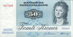 Denmark, 50 Krone, P50m