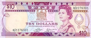 Fiji Islands, 10 Dollar, P79a