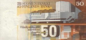 Finland, 50 Markka, P118 Sign.1