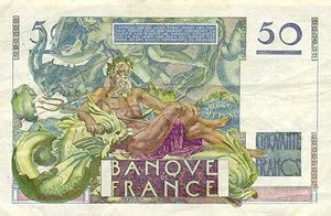 France, 50 Franc, P127b