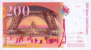 France, 200 Franc, P159a
