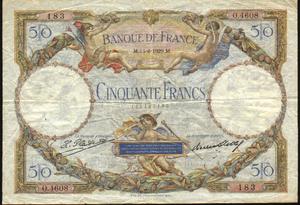 France, 50 Franc, P77a