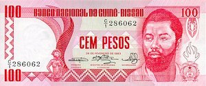 Guinea-Bissau, 100 Peso, P6