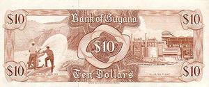 Guyana, 10 Dollar, P23d