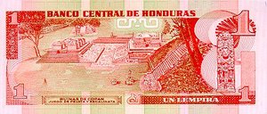 Honduras, 1 Lempira, P76a