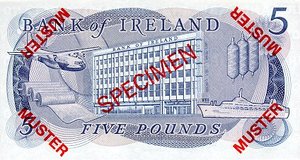 Ireland, Northern, 5 Pound, CS1 v2