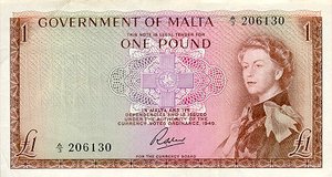 Malta, 1 Pound, P26