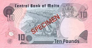 Malta, 10 Lira, CS1