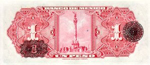 Mexico, 1 Peso, P38a O