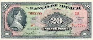 Mexico, 20 Peso, P54l