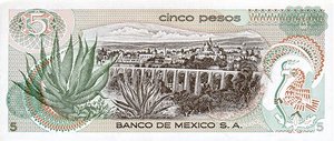 Mexico, 5 Peso, P62a