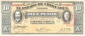 Mexico, 10 Peso, S535a