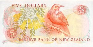 New Zealand, 5 Dollar, P171b