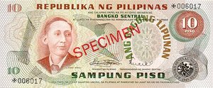 Philippines, 10 Peso, CS1