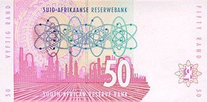 South Africa, 50 Rand, P125a