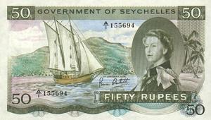 Seychelles, 50 Rupee, P17d