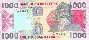 Sierra Leone, 1,000 Leone, P20a