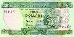 Solomon Islands, 2 Dollar, P13a