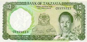 Tanzania, 10 Shilling, P2d
