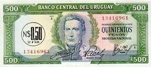 Uruguay, .50 New Peso, P54
