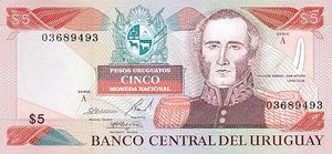Uruguay, 5 Peso, P73Aa