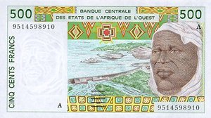 West African States, 500 Franc, P110Ae