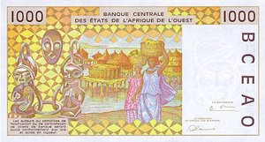 West African States, 1,000 Franc, P111Af