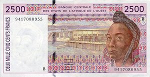 West African States, 2,500 Franc, P212Bc