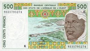 West African States, 500 Franc, P710Kc