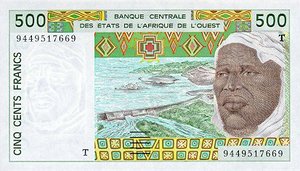 West African States, 500 Franc, P810Td