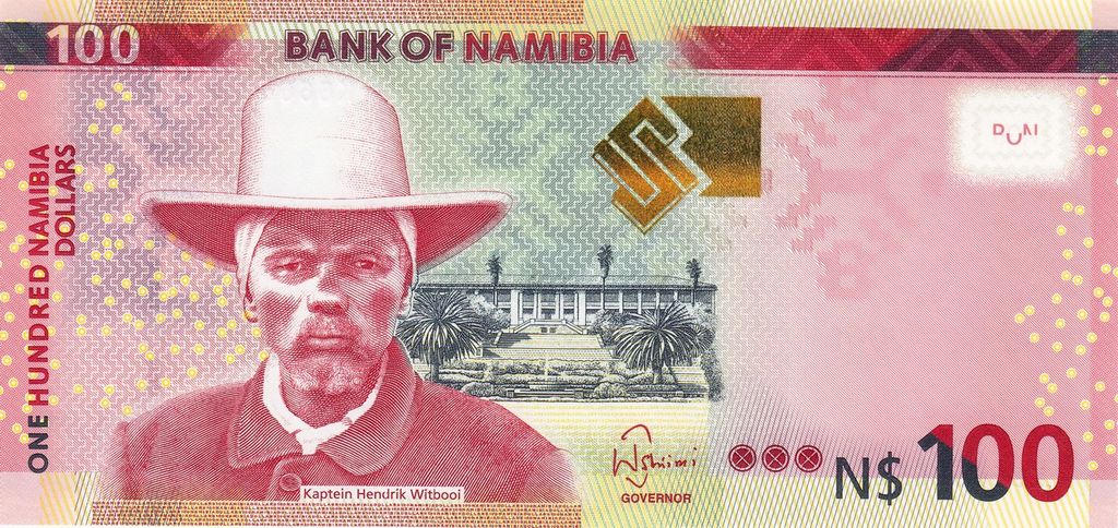Banknote Index Namibia Dollar