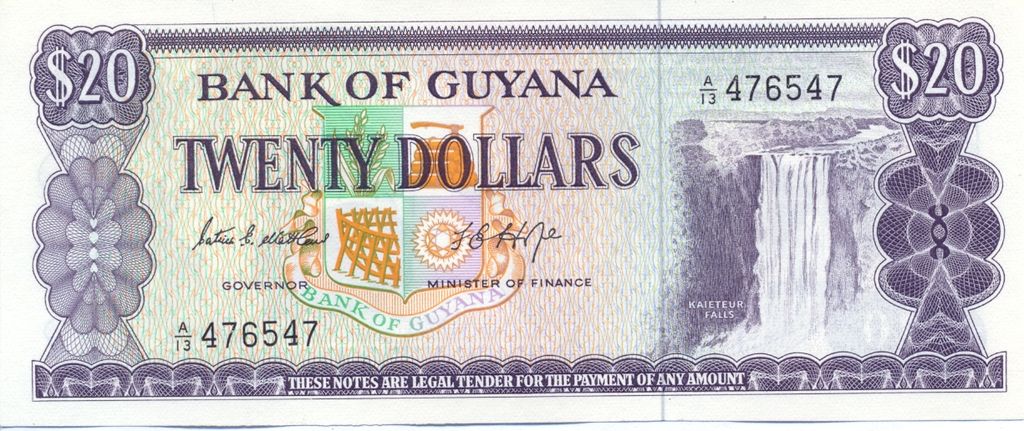 Banknote Index - Guyana