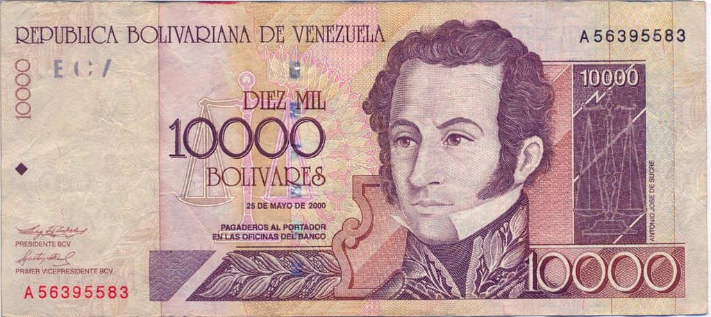 Banknote Index - Banco Central de Venezuela