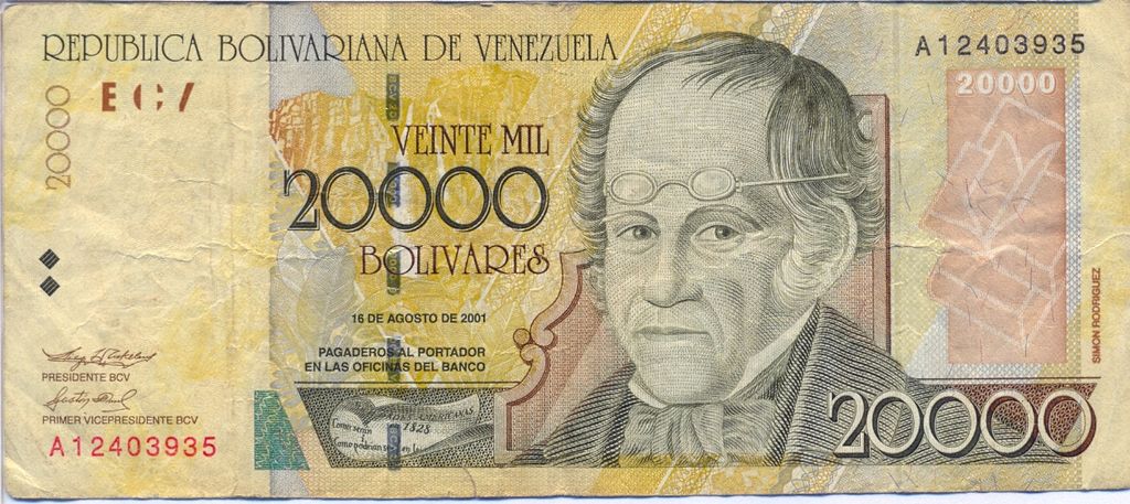 Banknote Index - Banco Central de Venezuela