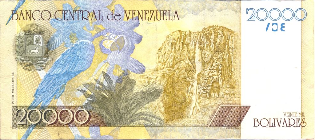 Banknote Index - Banco Central de Venezuela