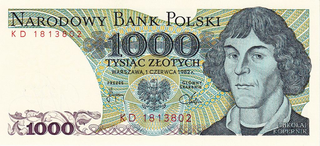 Banknote Index Poland 1000 Zloty P146c