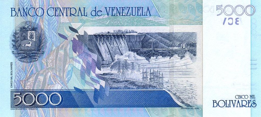 Banknote Index - Banco Central de Venezuela