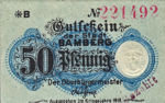 Germany, 50 Pfennig, B7.5