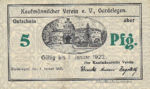 Germany, 5 Pfennig, 407.3a