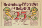 Germany, 25 Pfennig, 932.3