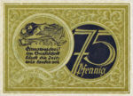 Germany, 75 Pfennig, 1276.1a