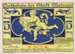 Germany, 75 Pfennig, 1398.8