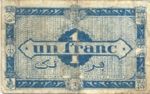 Algeria, 1 Franc, P-0101 H3